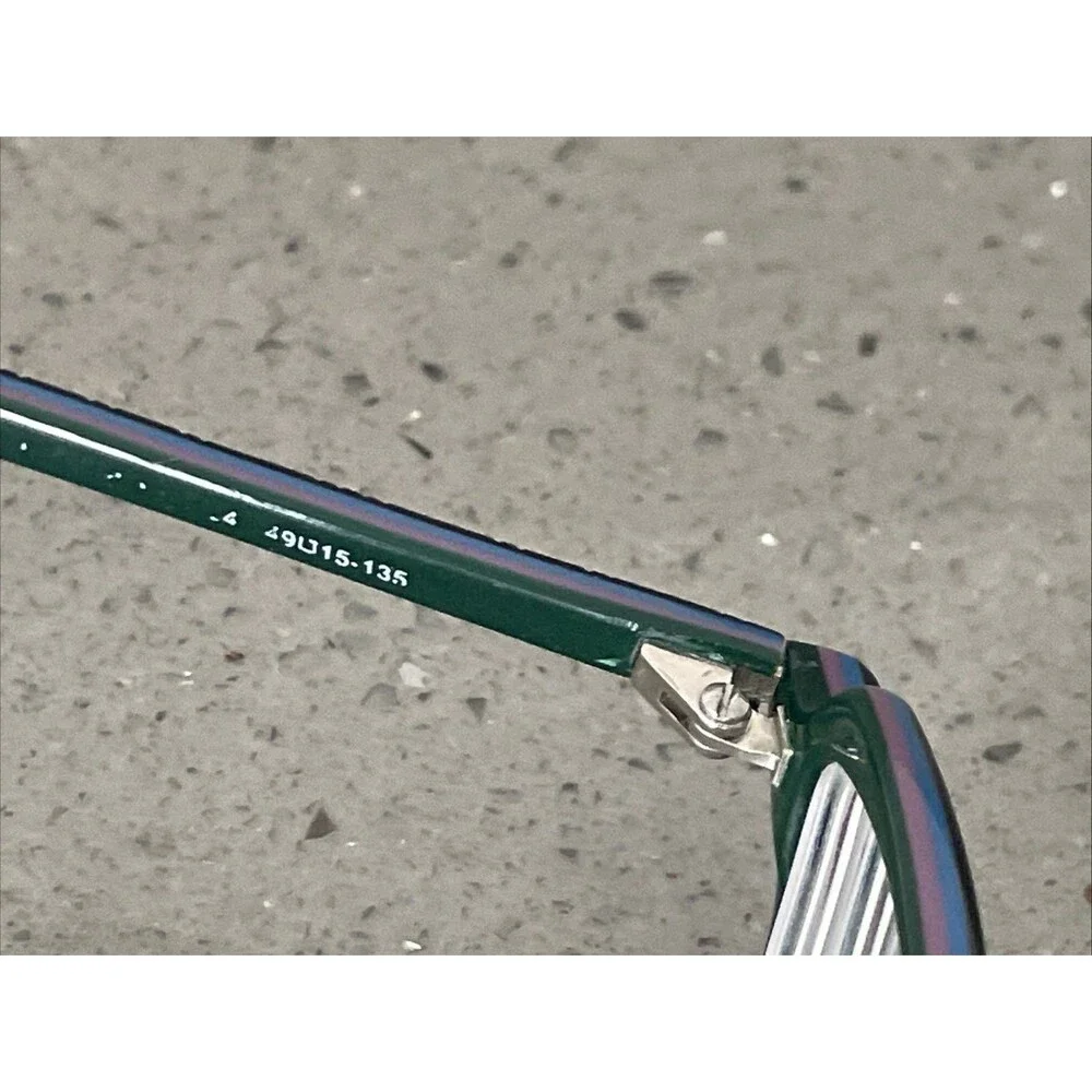 KLiiK eyeglasses frames ONLY Denmark 49-15-135 black full rim rectangle multi